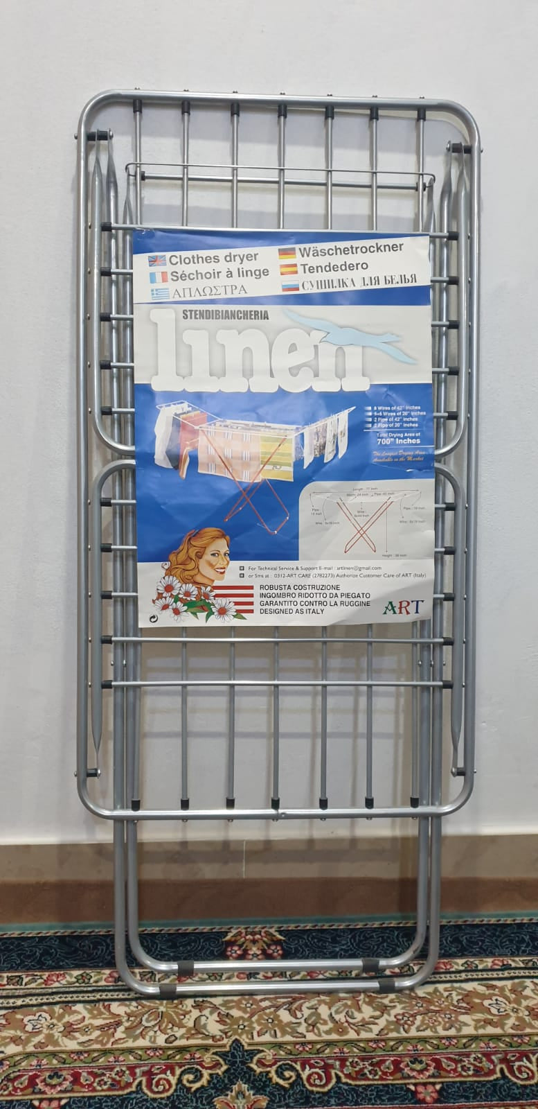 Metal Folding Stand For Cloth Drying