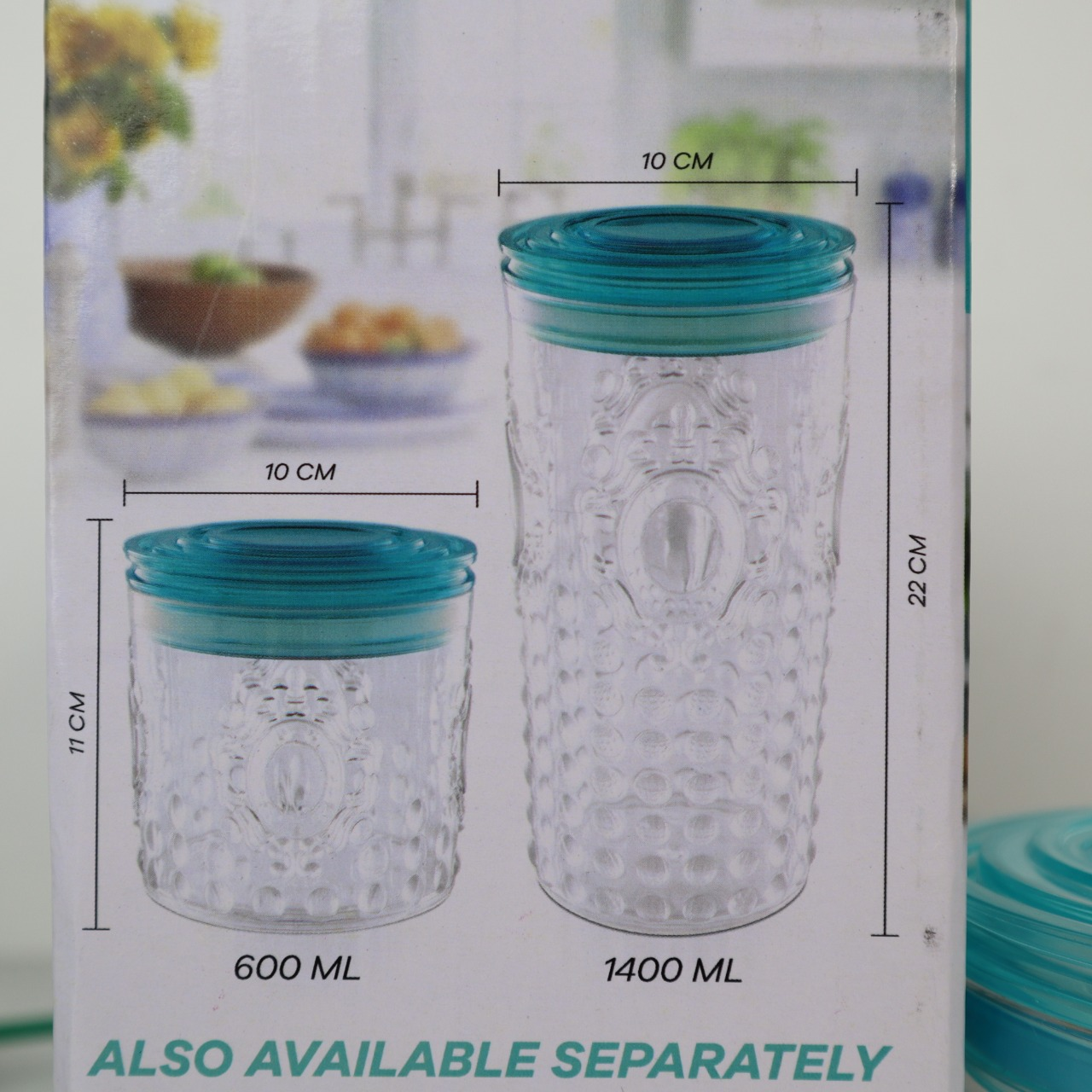 3Pc Jar Air tight Container