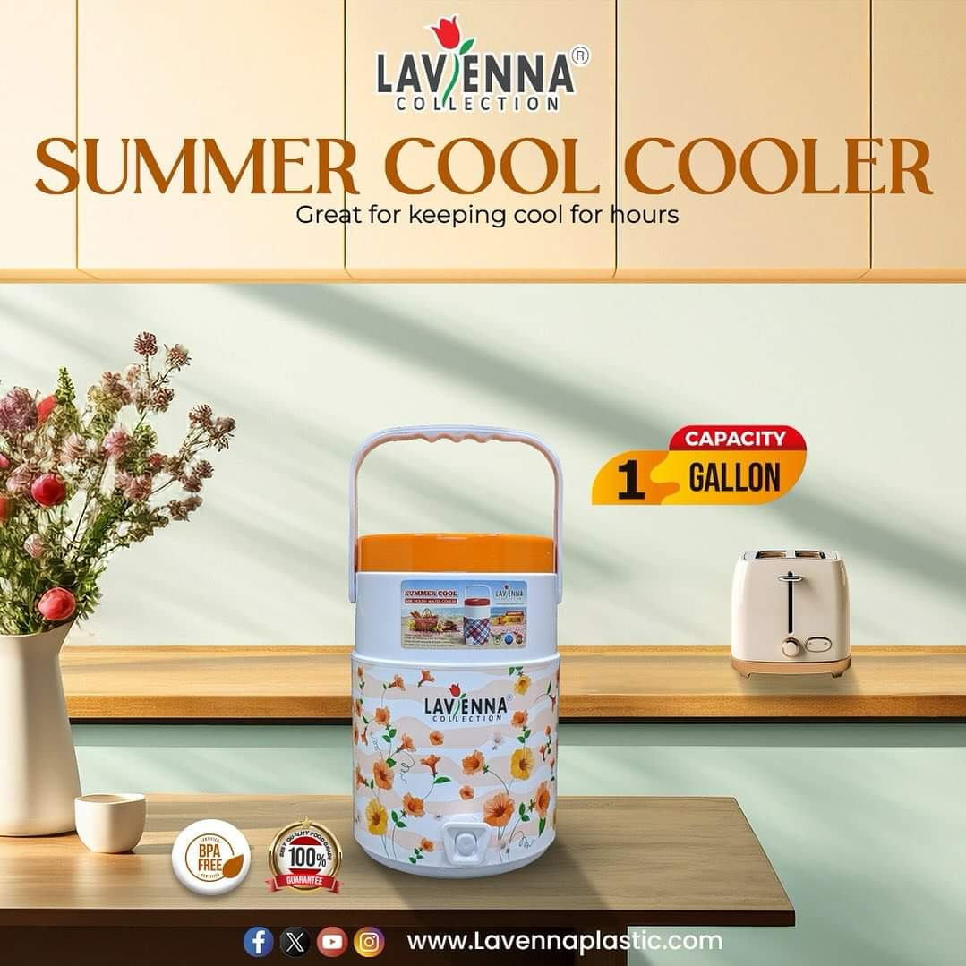 Printed Laveena Water Cooler 4.5Ltr