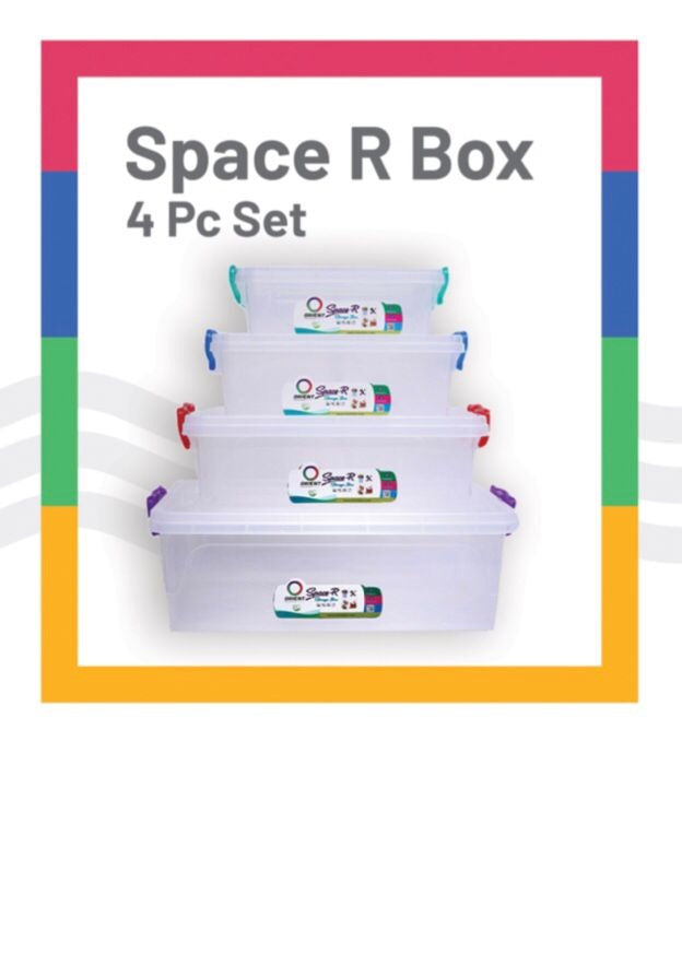 Storage Box Pack Of 4
