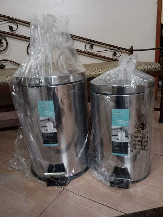 Stainless Steel Peddal Dustbin  (5-7-12-20) Ltr