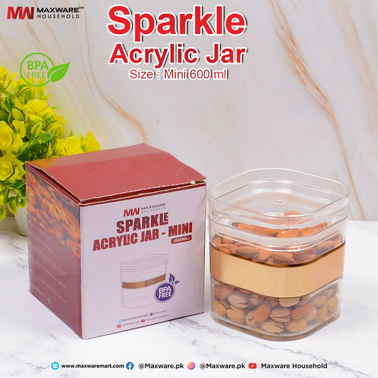 Sparkle Acrylic Jar (Mini-Small-Large)