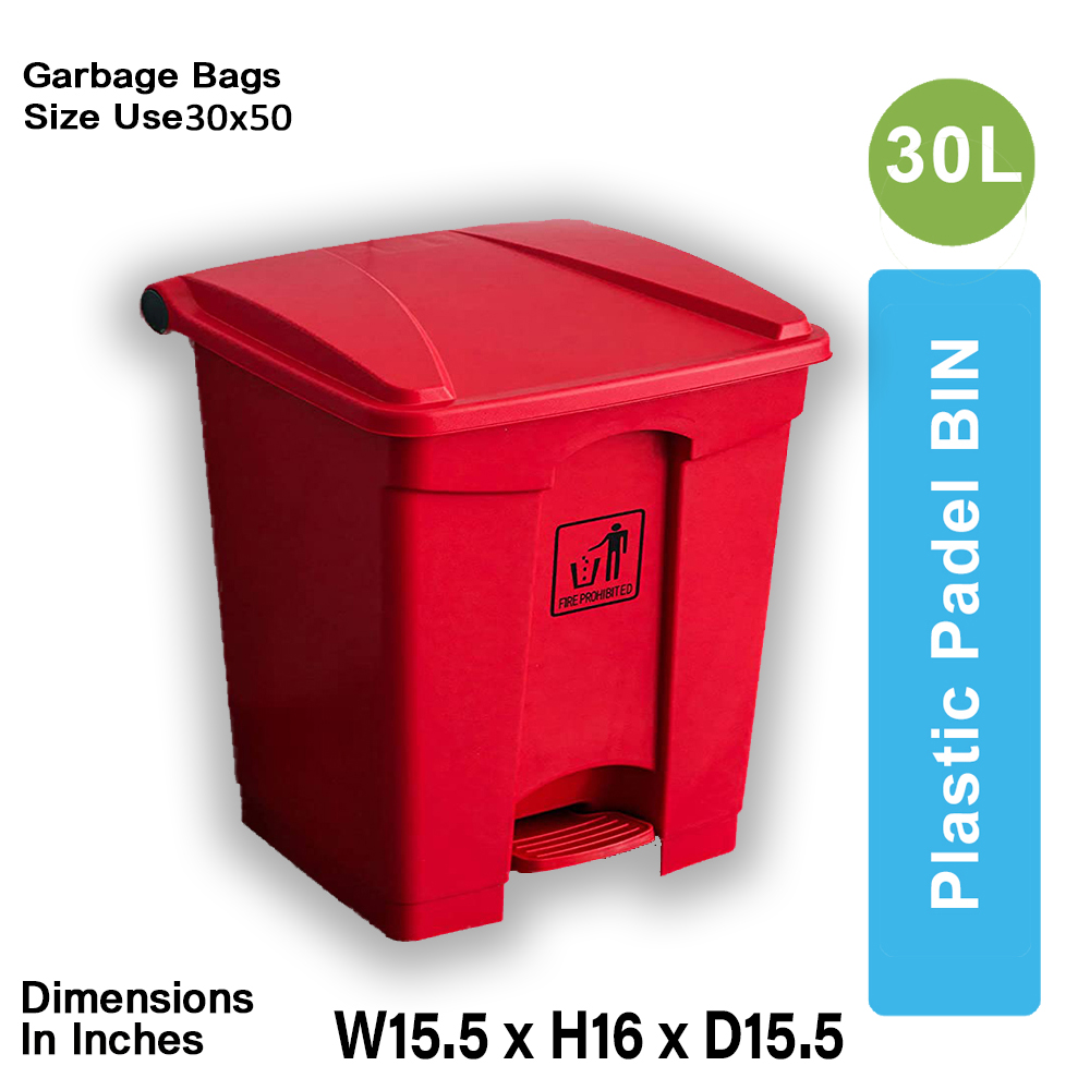 (30-50-70-90)LTR Plastic Peddal Dustbin