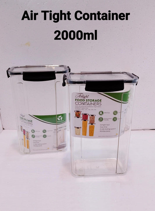 Pack Of 2 Air Tight Container