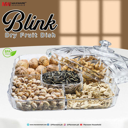 Blink Dry Fruit Tray Acrylic Plastic