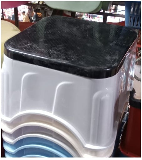 Twin Top Bath Stool